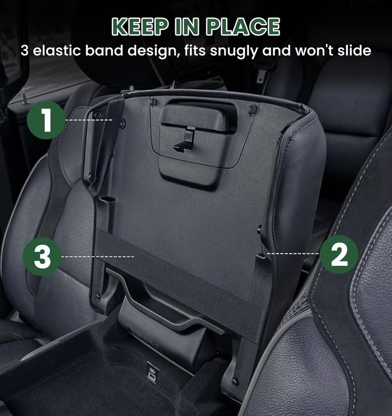 Sinvanho Center Console Cover for 2019-2025 2026 Dodge Ram 1500/2500/3500 Accessories Armrest Cover Cushion PU Leather Middle Console Cover Pad Anti-Scratch (Bucket Seat Only) - Image 3